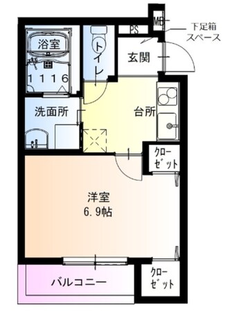 フジパレス西宮駅北の物件間取画像